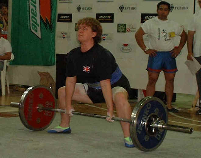 Come on Cathy !! This lift for the World Masters Championship !!